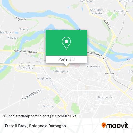 Mappa Fratelli Bravi