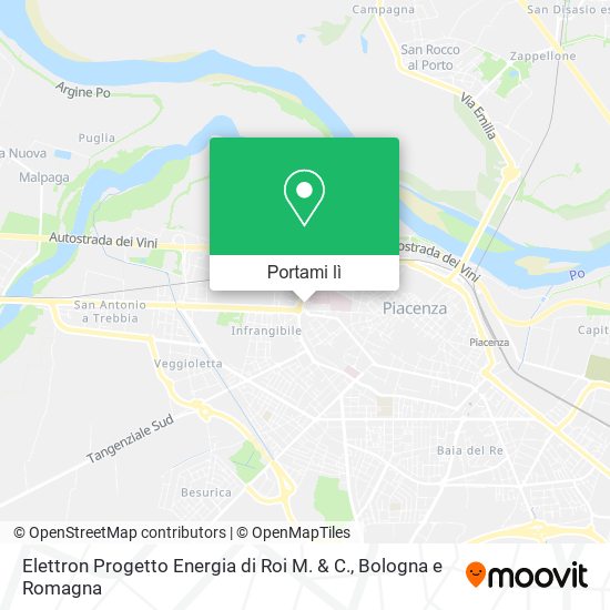 Mappa Elettron Progetto Energia di Roi M. & C.