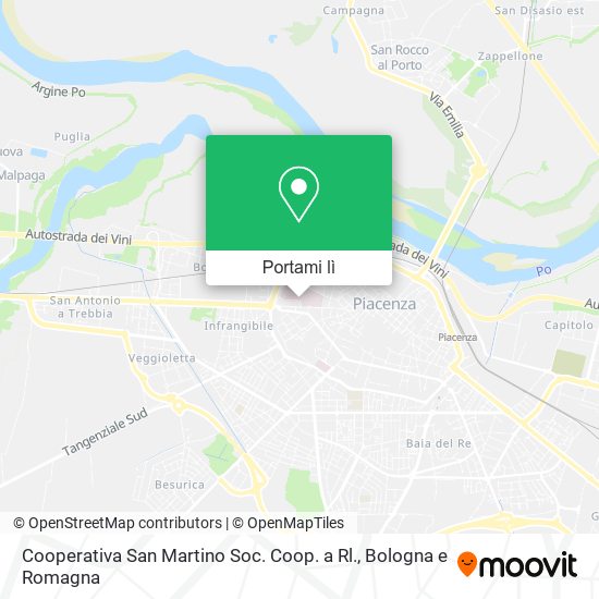 Mappa Cooperativa San Martino Soc. Coop. a Rl.