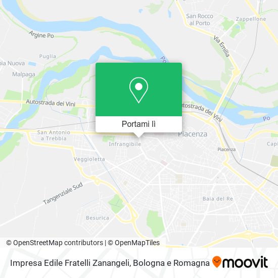 Mappa Impresa Edile Fratelli Zanangeli
