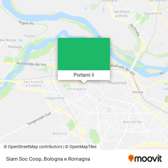 Mappa Siam Soc Coop