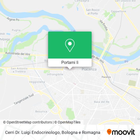 Mappa Cerri Dr. Luigi Endocrinologo