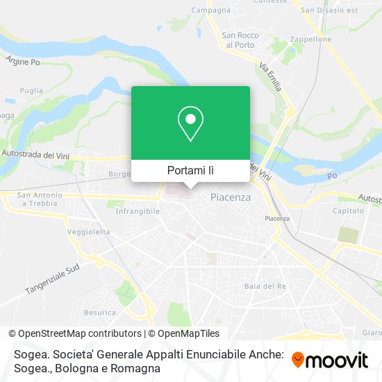 Mappa Sogea. Societa' Generale Appalti Enunciabile Anche: Sogea.