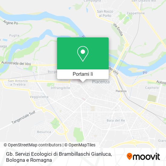Mappa Gb. Servizi Ecologici di Brambillaschi Gianluca