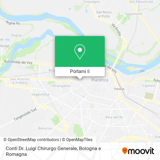 Mappa Conti Dr. Luigi Chirurgo Generale