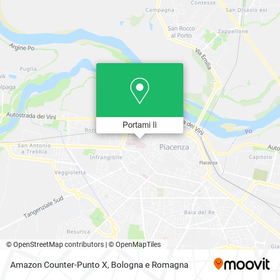 Mappa Amazon Counter-Punto X