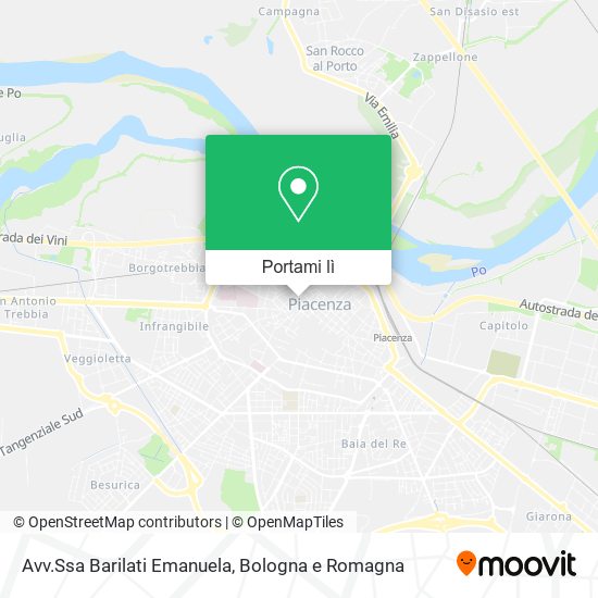 Mappa Avv.Ssa Barilati Emanuela