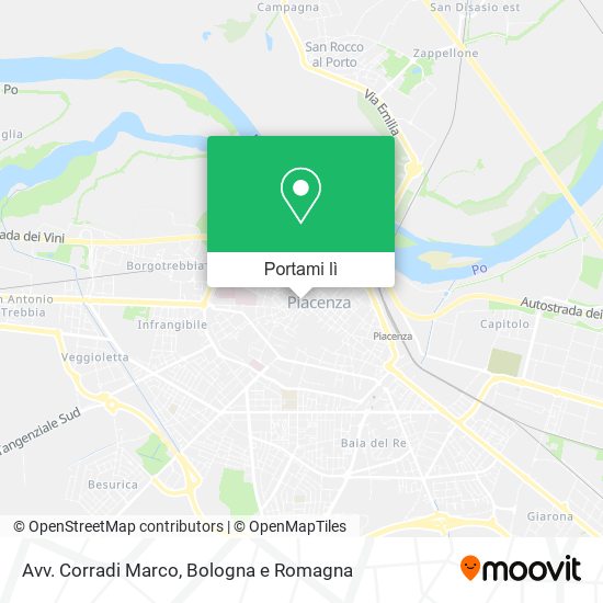 Mappa Avv. Corradi Marco