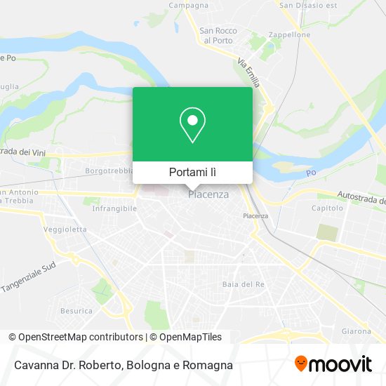 Mappa Cavanna Dr. Roberto