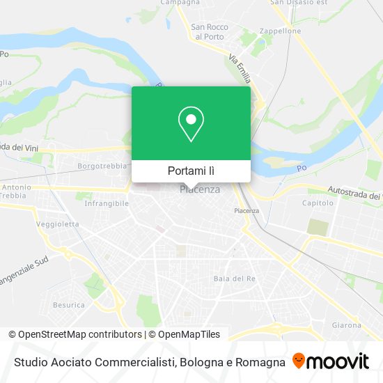 Mappa Studio Aociato Commercialisti
