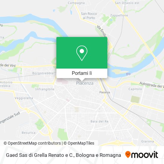 Mappa Gaed Sas di Grella Renato e C.