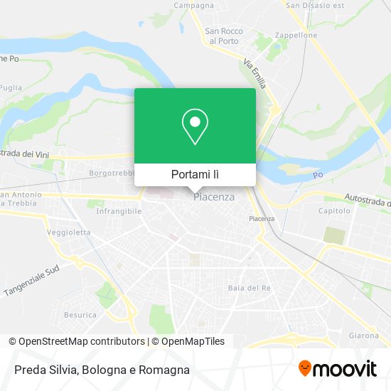 Mappa Preda Silvia