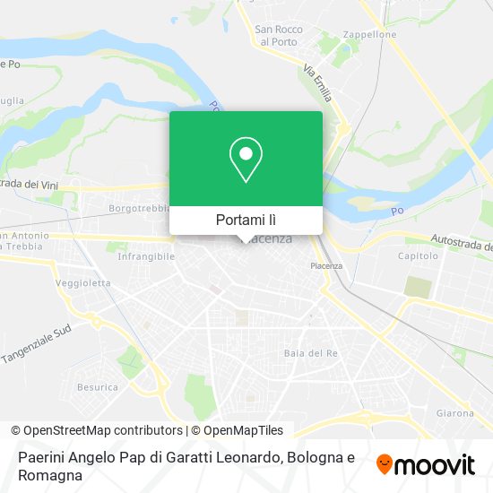 Mappa Paerini Angelo Pap di Garatti Leonardo