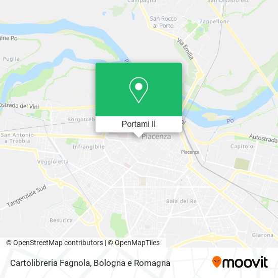 Mappa Cartolibreria Fagnola