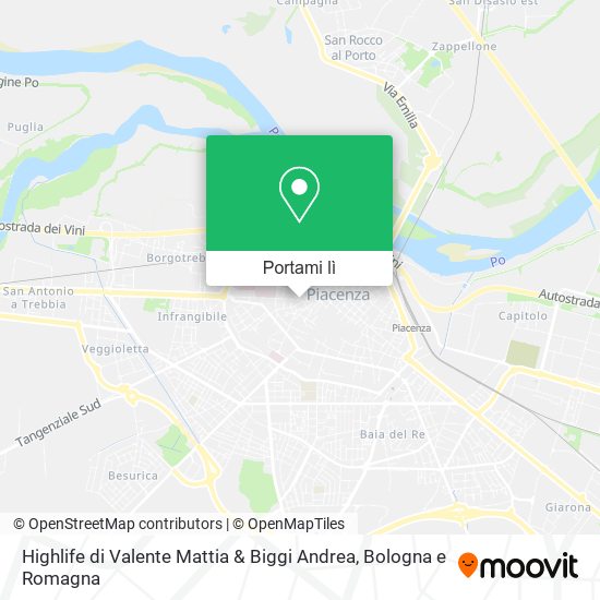 Mappa Highlife di Valente Mattia & Biggi Andrea