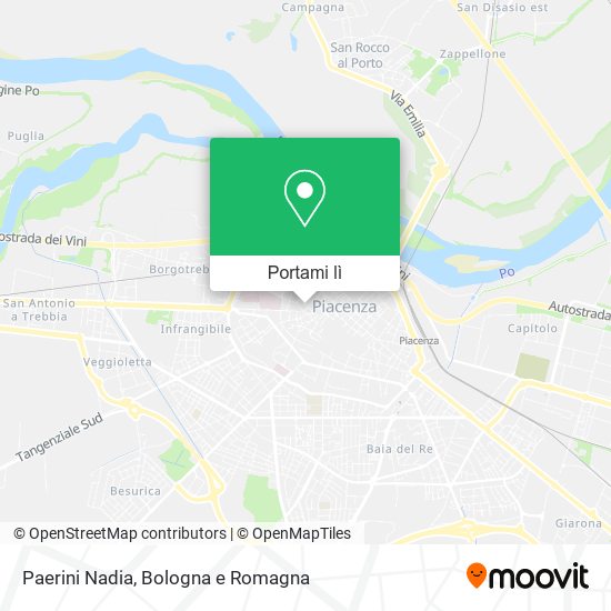 Mappa Paerini Nadia