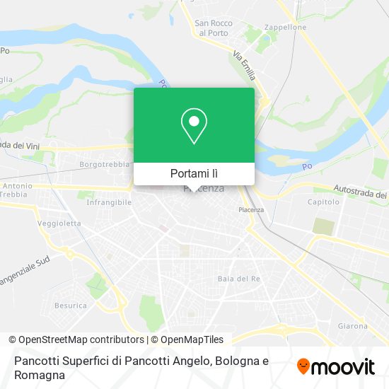 Mappa Pancotti Superfici di Pancotti Angelo