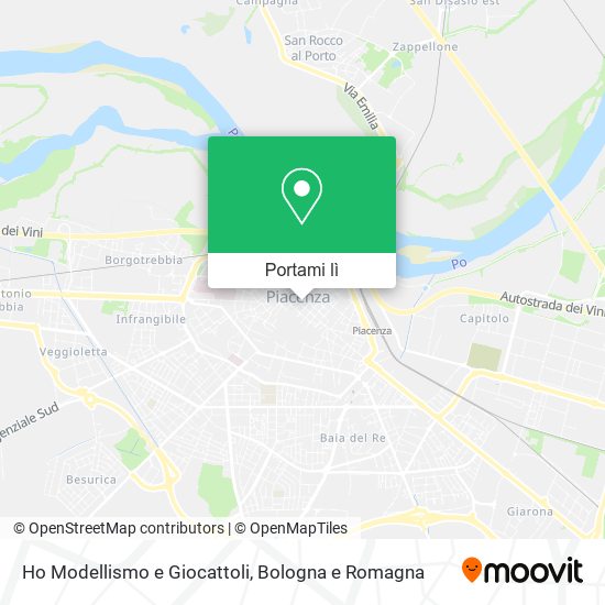 Mappa Ho Modellismo e Giocattoli