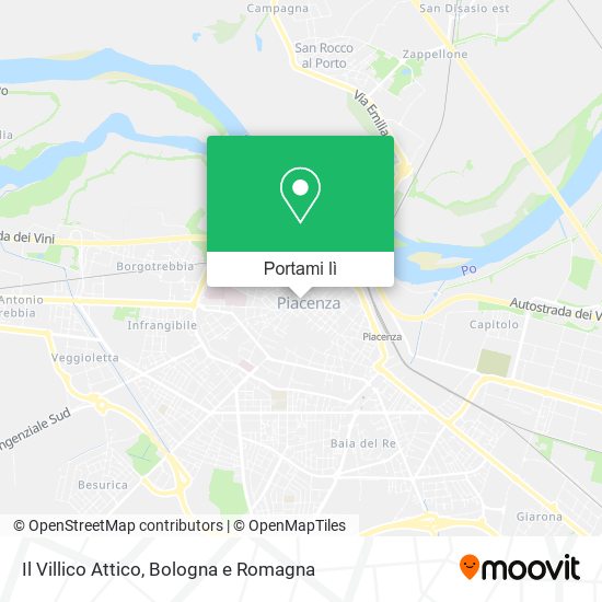 Mappa Il Villico Attico