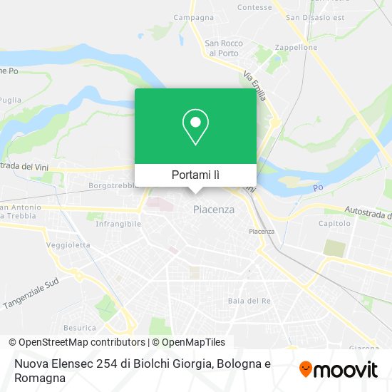 Mappa Nuova Elensec 254 di Biolchi Giorgia