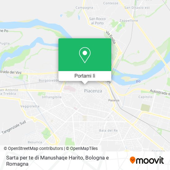 Mappa Sarta per te di Manushaqe Harito