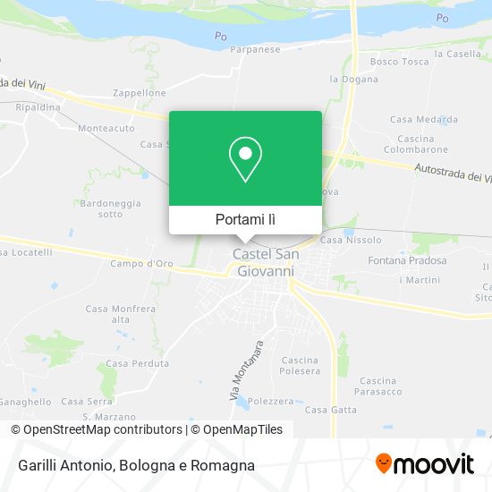 Mappa Garilli Antonio