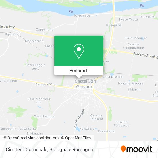 Mappa Cimitero Comunale