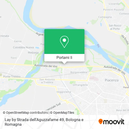 Mappa Lay by Strada dell'Aguzzafame 49