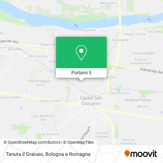 Mappa Tenuta il Granaio