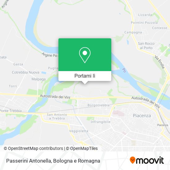 Mappa Passerini Antonella