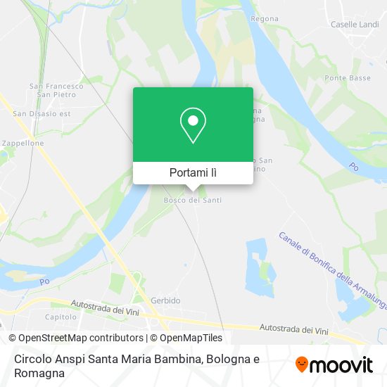 Mappa Circolo Anspi Santa Maria Bambina