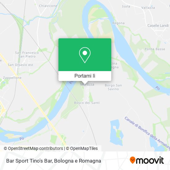 Mappa Bar Sport Tino's Bar