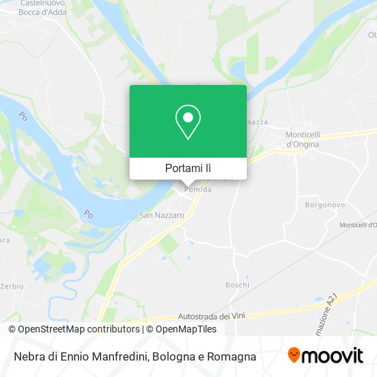 Mappa Nebra di Ennio Manfredini