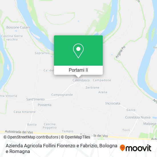 Mappa Azienda Agricola Follini Fiorenzo e Fabrizio