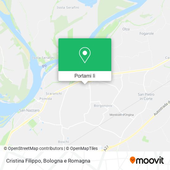 Mappa Cristina Filippo