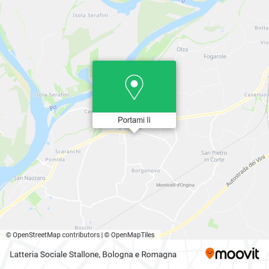 Mappa Latteria Sociale Stallone