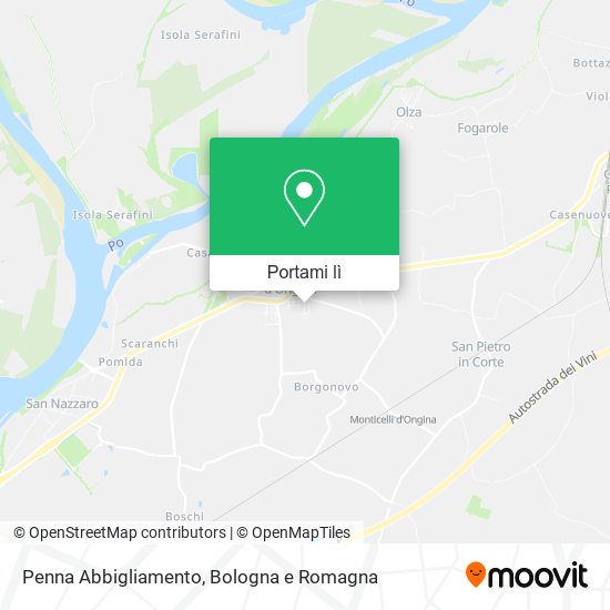 Mappa Penna Abbigliamento