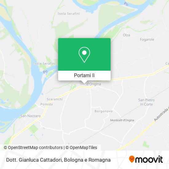 Mappa Dott. Gianluca Cattadori