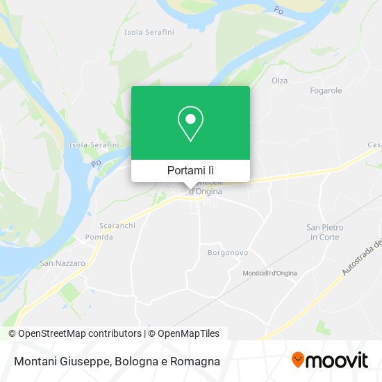 Mappa Montani Giuseppe