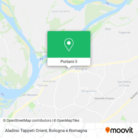 Mappa Aladino Tappeti Orient