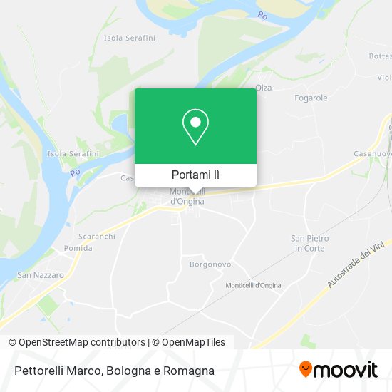 Mappa Pettorelli Marco