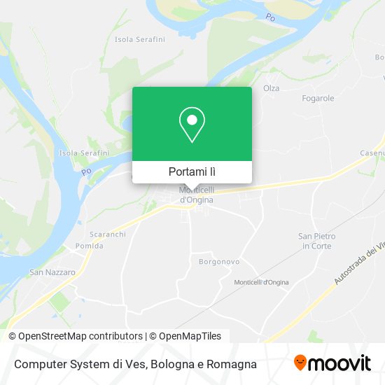 Mappa Computer System di Ves