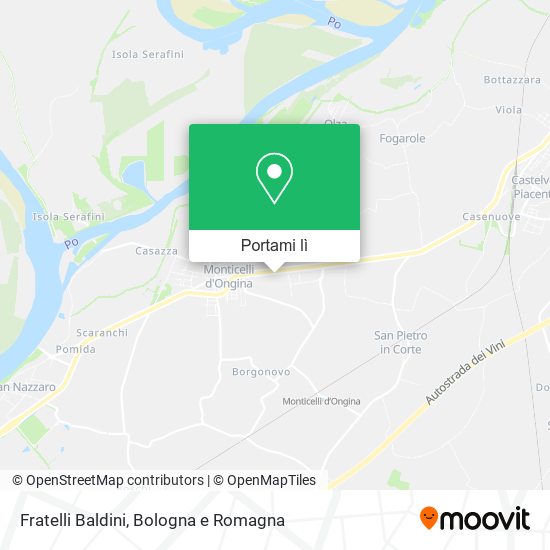 Mappa Fratelli Baldini