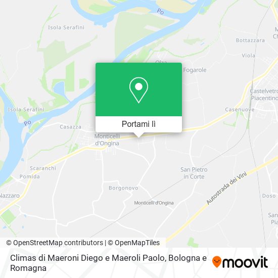 Mappa Climas di Maeroni Diego e Maeroli Paolo