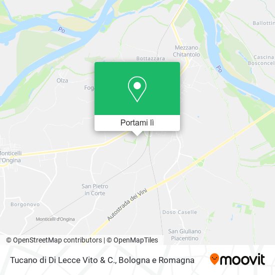 Mappa Tucano di Di Lecce Vito & C.
