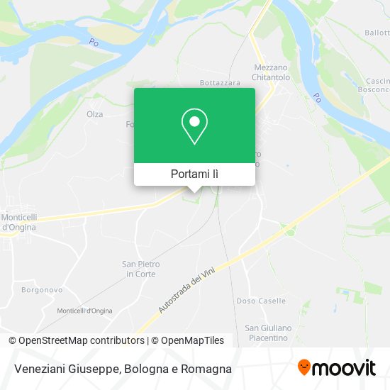 Mappa Veneziani Giuseppe