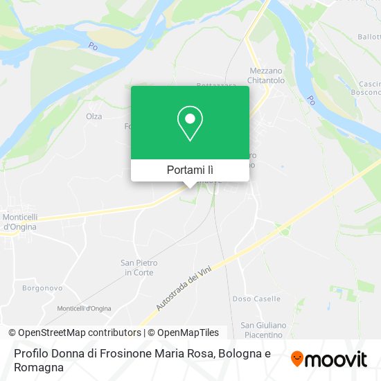 Mappa Profilo Donna di Frosinone Maria Rosa
