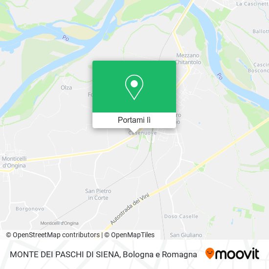 Mappa MONTE DEI PASCHI DI SIENA