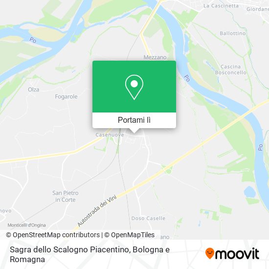Mappa Sagra dello Scalogno Piacentino