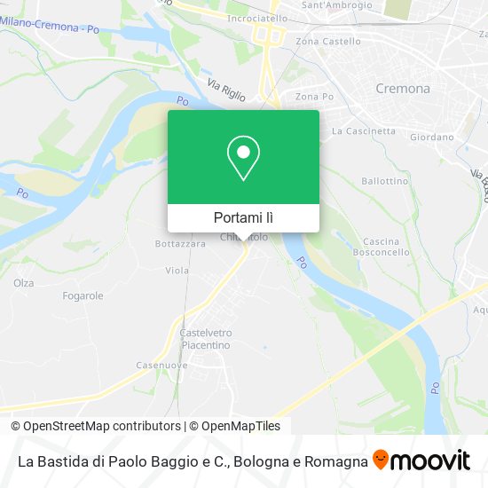 Mappa La Bastida di Paolo Baggio e C.